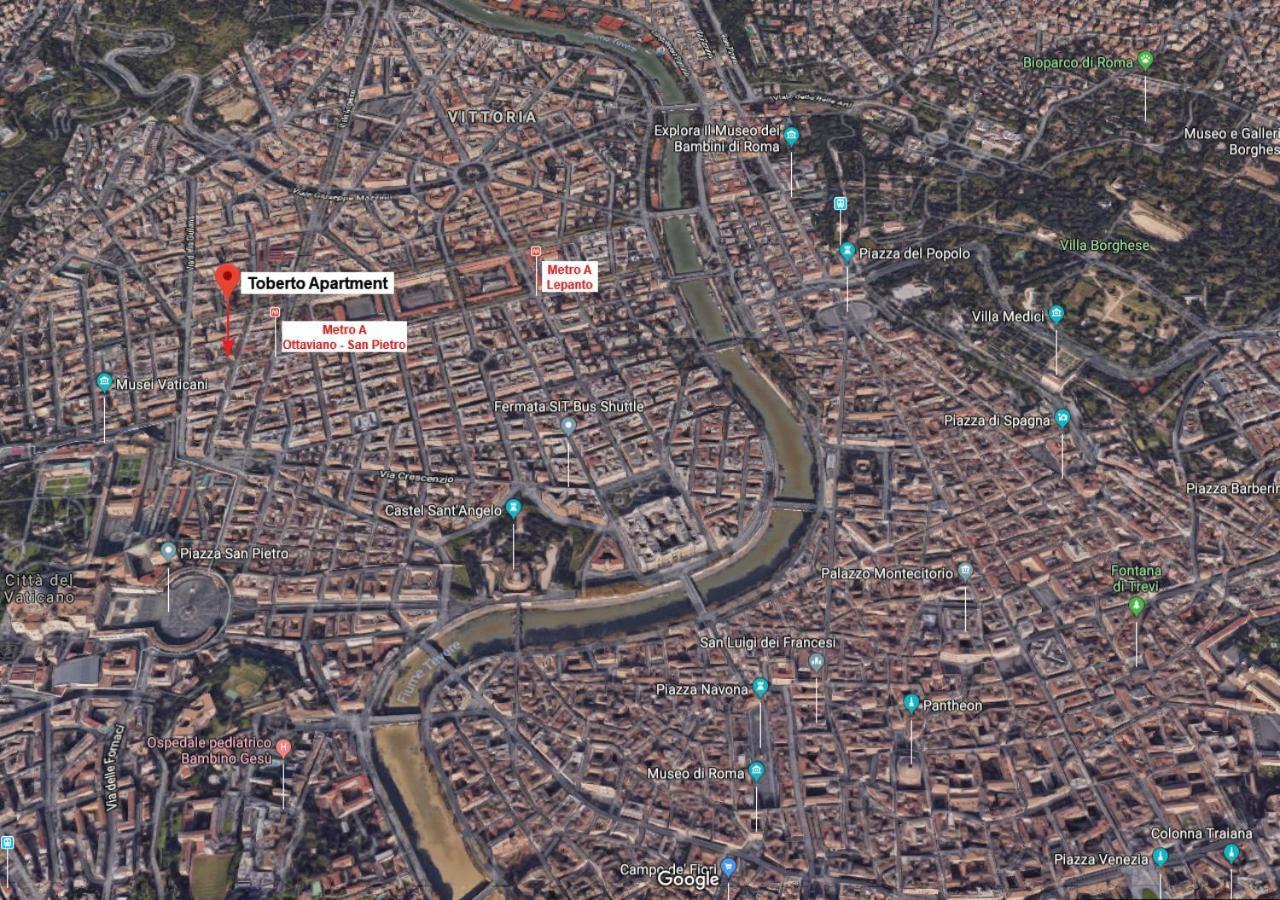 Toberto Apartment Roma Esterno foto